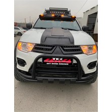 Tek Off Road Garage L200 Double Ön Koruma Shark Demir Son Derece Dayanıklı 2005-2019 Modeller Uyumlu