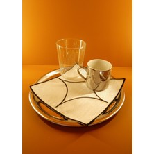 WELL STORE Diplomat Çelik Servis Tabak 20 cm