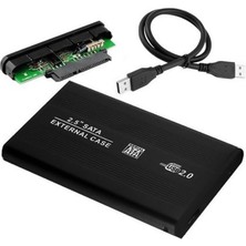 Powermaster PM-34265 Harici 2.5 USB 2.0 Sata Siyah Harddısk Kutusu