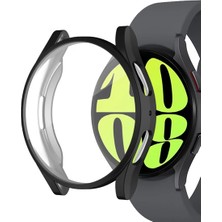 Basias Samsung Galaxy Watch 6 (43MM) 360 Full Silikon Kapak Kılıf Koruyucu