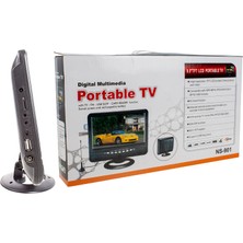 Powermaster Dexter Powermaster PM-4654 9.5 Tft LCD Usb/sd Analog Tv Tuner Portable Tv Monitör