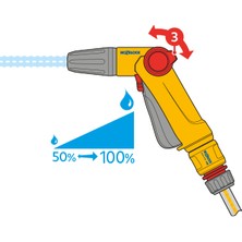 Hozelock 2342h Jet Sprey Sivri Uçlu Atım Ayarlı Hortum Tabancası