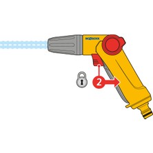 Hozelock 2342h Jet Sprey Sivri Uçlu Atım Ayarlı Hortum Tabancası