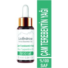 Lavendrose Çam Terebentin Yağı %100 Saf *bitkisel Aromaterapi Yağı 10ML* Saç Dökülmesine Karşı Bakım Yağı