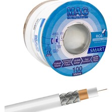 Mag Dexter Mag Smart Rg6/u4 64 Tel Anten Kablosu (100 Metre)