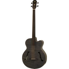 Aria FEBF2MFLSTBK Perdesiz  Akustik Bas Gitar