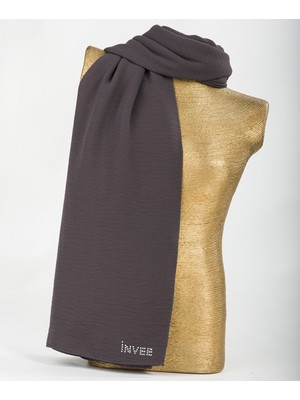 Sima Eşarp Kül İnvee Caz Şal 1246