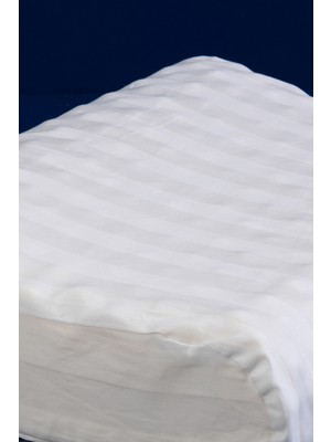 Halsa Kolmården Doğal Lateks ve Doğal Pamuk Beyaz Yastık 57X42 cm