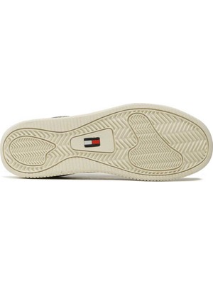 Tommy Hilfiger Kadın Tommy Hilfiger Retro Basket Leather Kadın Sneakers EN0EN02204