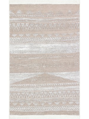 Eko Halı Arya Kilim Ar 06 Natural Çift Taraflı Modern Desenli Dokuma Kilim