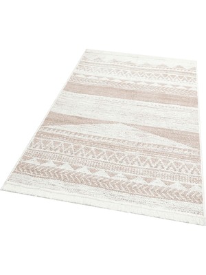 Eko Halı Arya Kilim Ar 06 Natural Çift Taraflı Modern Desenli Dokuma Kilim