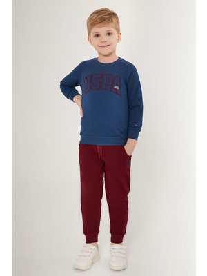 U.S. Polo Assn. Sweet Mavi Erkek Çocuk Eşofman Takımı