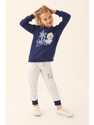 Frozen Parlament Kız Çocuk Eşofman Takımı