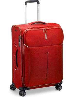 Roncato Unisex Valiz 41530209 Roncato Trolley Medıo 4r 65 cm Exp Ironık 2.0 Rosso