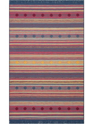 Eko Halı Arya Craft Kilim Arc 04 Multy Hav ve Toz Vermez Yıkanabilir Etnik Desenli Dokuma Kilim