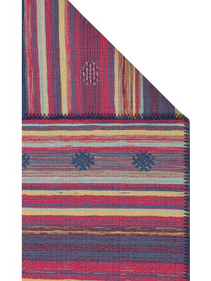 Eko Halı Arya Craft Kilim Arc 04 Multy Hav ve Toz Vermez Yıkanabilir Etnik Desenli Dokuma Kilim