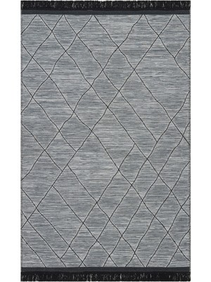 Eko Halı Arya Craft Kilim Arc 02 Grey Hav ve Toz Vermez Yıkanabilir Modern Desenli Dokuma Kilim