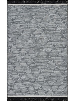 Eko Halı Arya Craft Kilim Arc 02 Grey Hav ve Toz Vermez Yıkanabilir Modern Desenli Dokuma Kilim