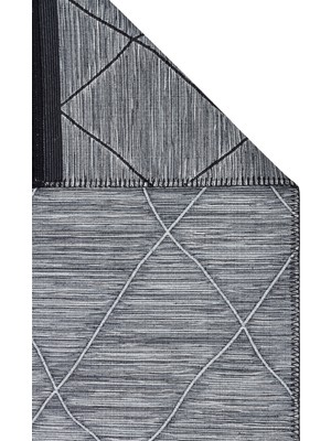 Eko Halı Arya Craft Kilim Arc 02 Grey Hav ve Toz Vermez Yıkanabilir Modern Desenli Dokuma Kilim