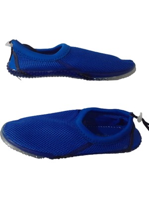 SRB Mavi Erkek Fileli Deniz Havuz Plaj Ayakkabısı