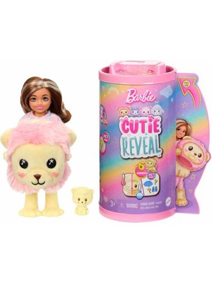 Barbie Cutie Reveal Bebekler Chelsea Sevimli Kostümler Serisi HKR17 - Lion Doll