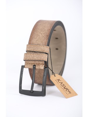 Kasva Deri 4.5 cm Deri Kemer