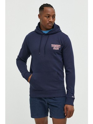 Tommy Jeans Erkek Lacivert Sweatshirt ( Model Kodu : DM0DM16365 )