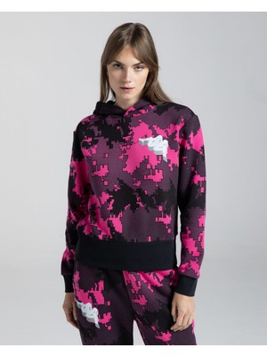 Kappa 351E3FWA23 Authentic Graphik Grace Kadın Sweatshirt