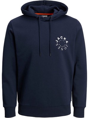 Jack & Jones Erkek Kapşonlu Sweatshirt 12247471