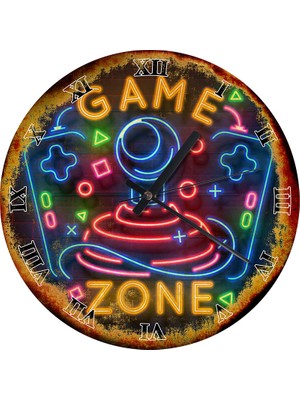 Karizma Tablo Oyun Alanı Çocuk Odası Şekilli Duvar Saati