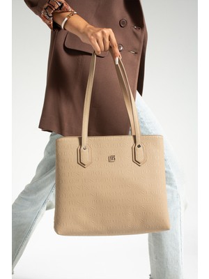 Just Polo Vizon Yeni Sezon Büyük Boy 2 Bölmeli El ve Omuz Çantası 30X33C PBU2170