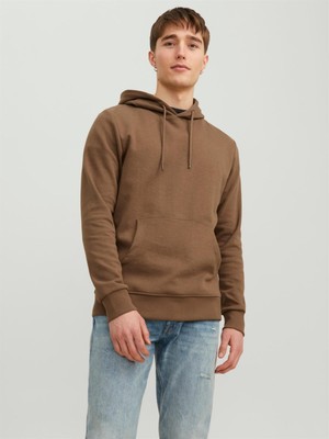 Jack & Jones Jjebasic Sweat Hood Noos Erkek Sweatshirt 12182537