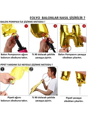 Gogopak 8 Rakamı 40 Inç Siyah Folyo Balon 100 cm