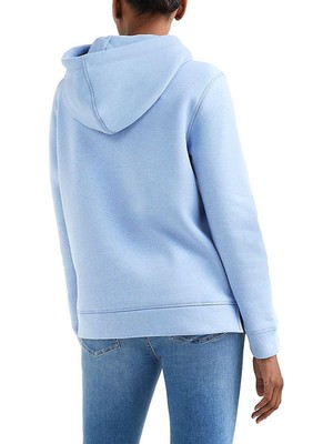 Tommy Jeans Kadın Mavi Sweatshirt DW0DW15649