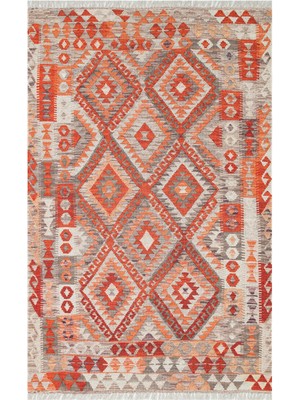 Eko Halı Asos Kilim AS06 Beıge Terra Jüt Görünümlü Hav Toz Vermez Çift Taraflı Yıkanabilir Kilim