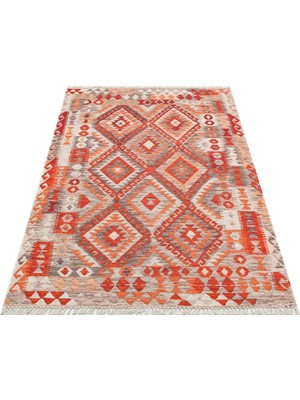 Eko Halı Asos Kilim AS06 Beıge Terra Jüt Görünümlü Hav Toz Vermez Çift Taraflı Yıkanabilir Kilim