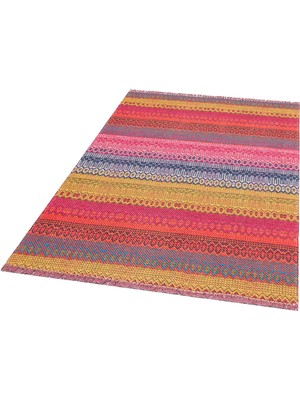 Eko Halı Bodrum Kilim Bd 04 Brıght Multy Nw Jüt Görünümlü Hav Toz Vermez Çift Taraflı Yıkanabilir Kilim