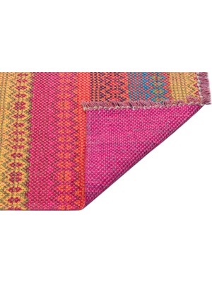 Eko Halı Bodrum Kilim Bd 04 Brıght Multy Nw Jüt Görünümlü Hav Toz Vermez Çift Taraflı Yıkanabilir Kilim