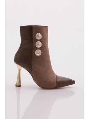 DGN 3753 Kadin Topuklu Bot