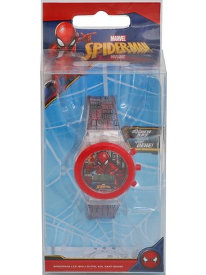 Marvel Spider-Man LED Işıklı Dijital Kol Saati Sense