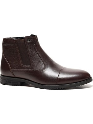Pierre Cardin 11925251 Kahverengi Kışlık Fermuarlı Erkek Bot