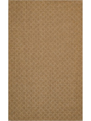 Eko Halı Brooklyn Brk 03 Natural Beıge Hasır Görünümlü Kaymaz Modern Şık Dokuma Kilim