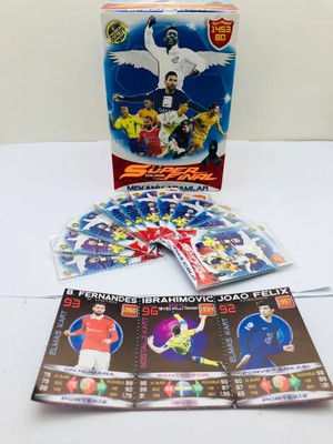 Süper Final Mekanik Adamlar Futbolcu Kartları En Son Seri 100 Paket 3lü (300 Kart)