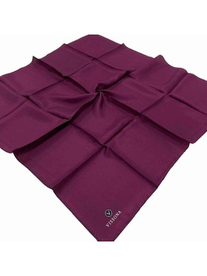 Vissona Tivil Mürdüm - 1 İpek Eşarp DGN 50327 - 0026