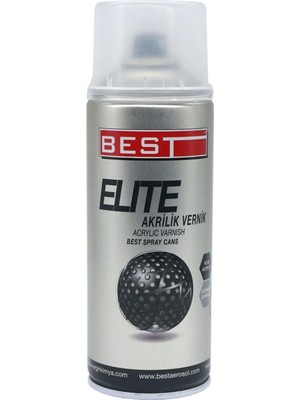 Her Şey Evinizde Best Elite Akrilik Sprey Vernik 400 ml Şeffaf - 8692612000268