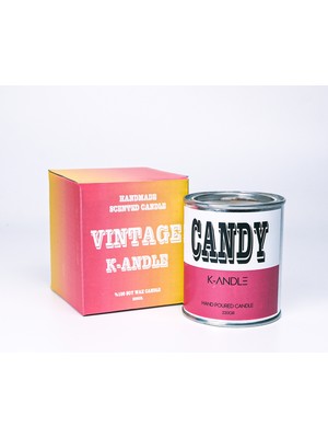 K-Andle Candy Kokulu Teneke Soya Mum 220GR.