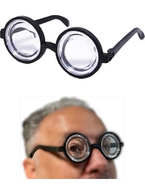 Goofy Nerd Specs Glasses Şaka Psikopat Gözlüğü Şaka Ürünleri Şaka Malzemeleri Şaka Mercekli Gözlük