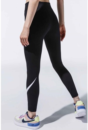 Nike W Nk Df Fast Crop Kadın Siyah Tayt - CZ9238-010