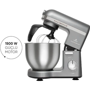Mastermaid Chef Pro Çift Kollu Mutfak Şefi 1500 W Space Gray