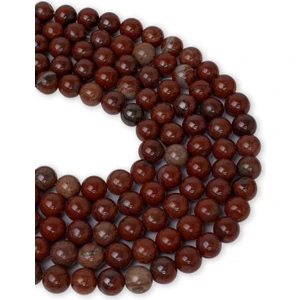 8 mm Kırmızı Jasper Taşı Dizi
